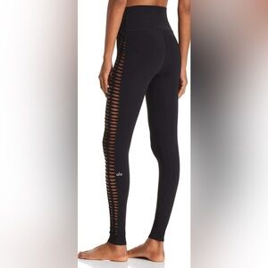ALO Yoga Black Cutout Leggings Small!